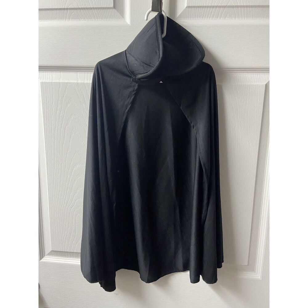 Subies Dress Up Cape Cosplay Size Small Black Polyester - Picture 4 of 4